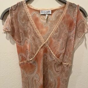 Y2K Alyn Paige Paisley dress